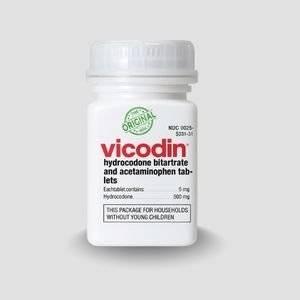 Vicodin 5/500mg