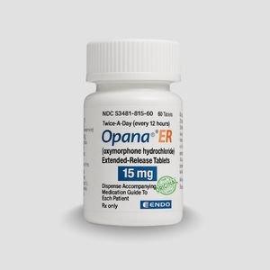Opana ER 15mg